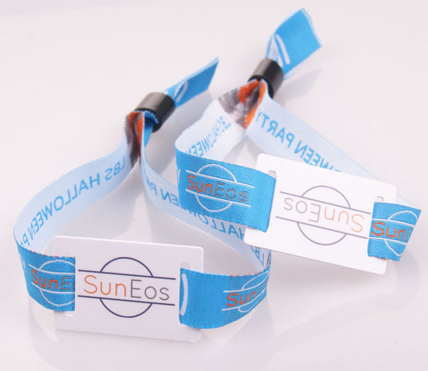 Custom RFID Cloth Wristbands