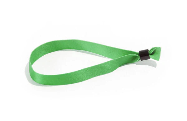 Green Cloth Wristbands