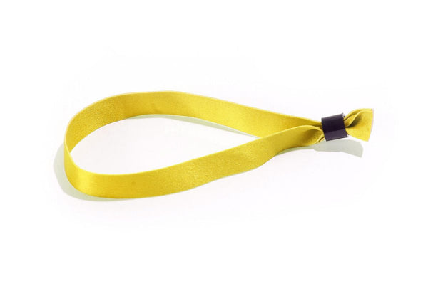 Yellow Cloth Wristbands